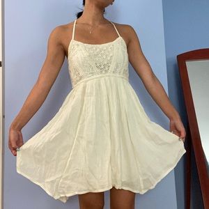 Cream sun dress